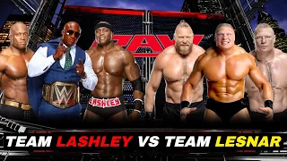 Can 3 Different Brock Lesnar Defeat 3 Different Bobby Lashley WWE 2K22