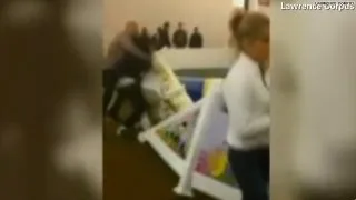 Black-eye Friday? Mall fight caught on cam