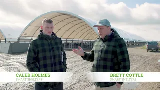 SmartShelters Composting barn system explained