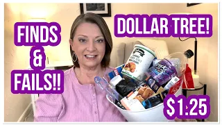 DOLLAR TREE | FINDS & FAILS | $1.25 | BIG FAIL | BUT I STILL LOVE THE DT 😁#dollartree #haul