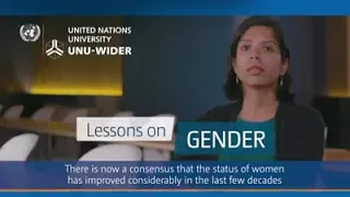 Gender studies UN presentation.