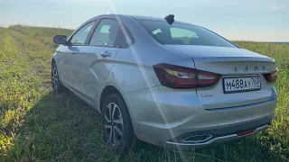 Lada Vesta NG на трассе