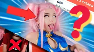 Что за БЕЛЛА ДЕЛЬФИН / BELLE DELPHINE ?! (и как с этим всем связан TWITCH)