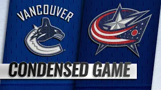 12/11/18 Condensed Game: Canucks @ Blue Jackets