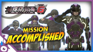 Earth Defense Force 6 - Mission 147 (English Subtitles) - The Balance of Time / Final Boss + Ending