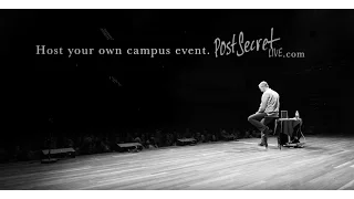 PostSecret Live On Campus
