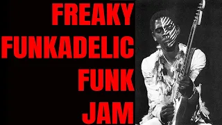 Freaky Funkadelic Funk Jam | Guitar Backing Track (F Minor)