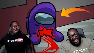 To catch an Impostor | Among Us Animation REACTION - @Flashgitz