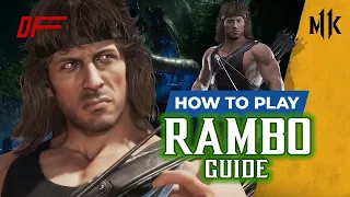 RAMBO Guide by [ VideoGamezYO ] | MK11 | DashFight | All you need to know