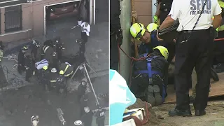 SF worker killed in trench collapse, fire officials say