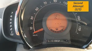 Toyota Aygo 2018 AT Acceleration 0-100km/h & 0-120 km/h