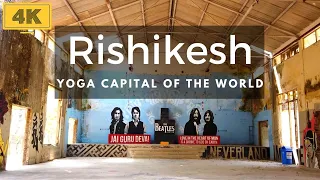 4K Walking in Beatles Ashram - Rishikesh Tour - Uttrakhand Tour - India Walking Tour