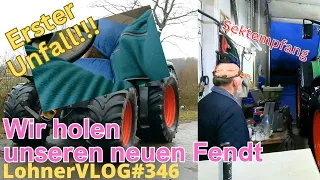 LohnerVLOG#346 Wir holen unseren neuen Fendt Favorit Vario ab I VW Touareg Allradwelle wieder defekt