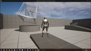 Tesseract animation Unreal Engine 5