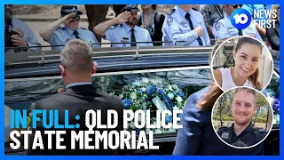 Queensland Police Memorial Service For Officers Killed In Wieambilla | 10 News First