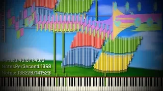 [Black MIDI] Synthesia / Music using ONLY sounds from Windows XP and 98 141K | KF2015