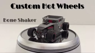 Hot Wheels Custom 1/64 Customized Bone Shaker Bilge Rats Rat Rod Hot Rod