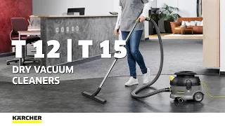 T 12/1 Eco!Efficiency Dry Vacuum Cleaner