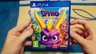 Spyro Reignited Trilogy PS4 Распаковка