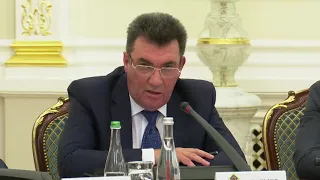 Виступ О. Данілова на засіданні РНБО України 29 жовтня 2020 року