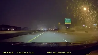 Raw video: Intoxicated driver causes rollover on SH-121