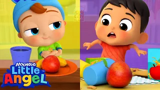 Messy vs Clean Food Song with Baby John | Kids Cartoons and Nursery Rhymes