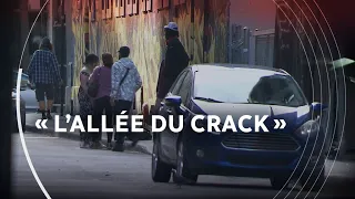 Les voisins de « l’allée du crack » racontent leur « enfer » à Montréal