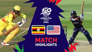 Uganda v USA | Match Highlights | Women’s T20WC Qualifier 2024