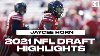 Jaycee Horn Ready To Change Carolina Panthers Defense | NFL Draft Highlights