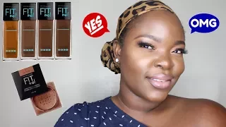 Maybelline Fit Me! New Shades Demo & Review | Dark Skin | Le Beat