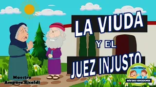 No 29 Parábola de la viuda y el juez injusto historia para niños en español