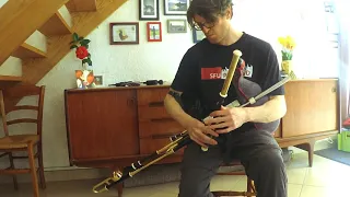 Boderiou Uilleann Pipes Half Set