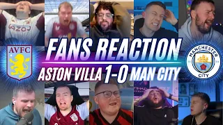 PREMIER LEAGUE FANS REACTION TO ASTON VILLA 1-0 MAN CITY | DEFLECTION FC