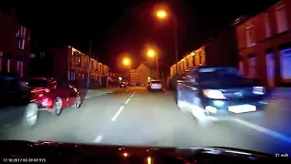 Police chase through Bury Greater Manchester