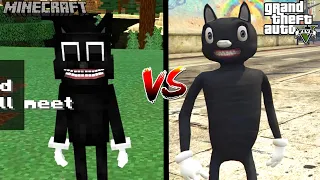 Minecraft Cartoon Cat VS GTA 5 Cartoon Cat (Which One Is Best)