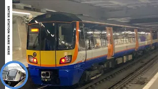 NEW LIVERY London Overground Class 378 at Whitechapel