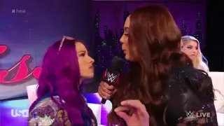 Sasha Banks B*TCH Line From RAW!