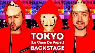 TOKYO (La Casa De Papel) BACKSTAGE #shorts #lacasadepapel