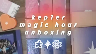 ˚✧ распаковка альбомов kep1er : «magic hour»