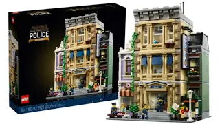 LEGO 10278 Police Station set picture | Modular Building 2021