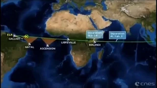 Ariane 5 VA241 (Map Only)