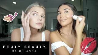 FENTY BEAUTY MAKEUP REVIEW AND TRY ON WITH ALISSA VIOLET! | Chantel Jeffries