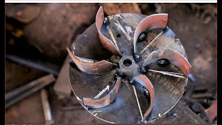 Experience Cutting and Welding / Saving & Design​​ Impeller Water​ Sand Pump