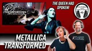 THE METAL QUEEN DOES METALLICA! Mike & Ginger React to TARJA TURUNEN covering UNFORGIVEN