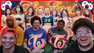 AMERICANS REACT TO TWICE "The Feels" M/V