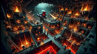Minecraft Dungeons Apocalypse Level - Saving the Blacksmith in Redstone Mines