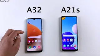 SAMSUNG A32 vs A21s Speed Test