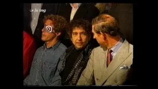 Bob Dylan meets King  Charles lll.  inc Tangled Up In Blue  edit. June 29th 1996