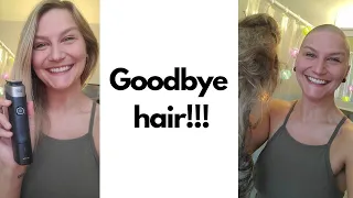 Goodbye Hair: Long Hair to Buzzcut