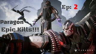 Paragon Epic kills 2: Kwang, Sevarog, Kallari, and Sparrow!!! [ Paragon Montage ]